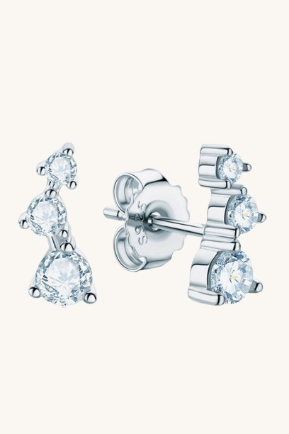 Moissanite Everyday Stud Earrings
